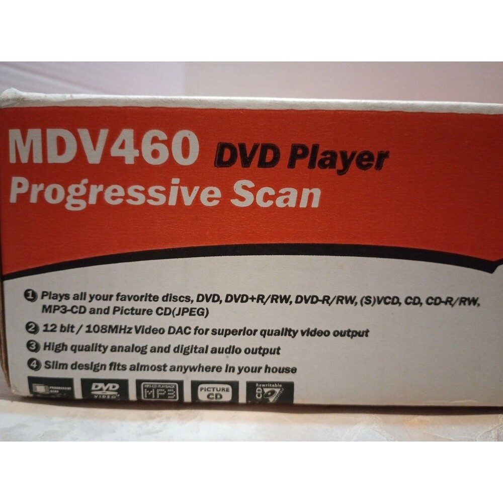 Magnavox MDV460/17  DVD Player SEALED in Box - NOS - Unopened